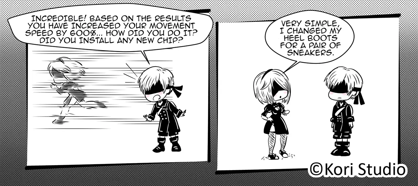 Nier Automata: Speed