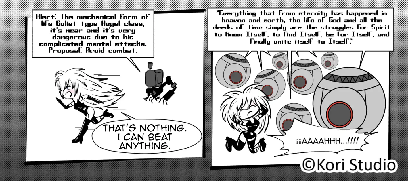 Nier Automata: Hegel