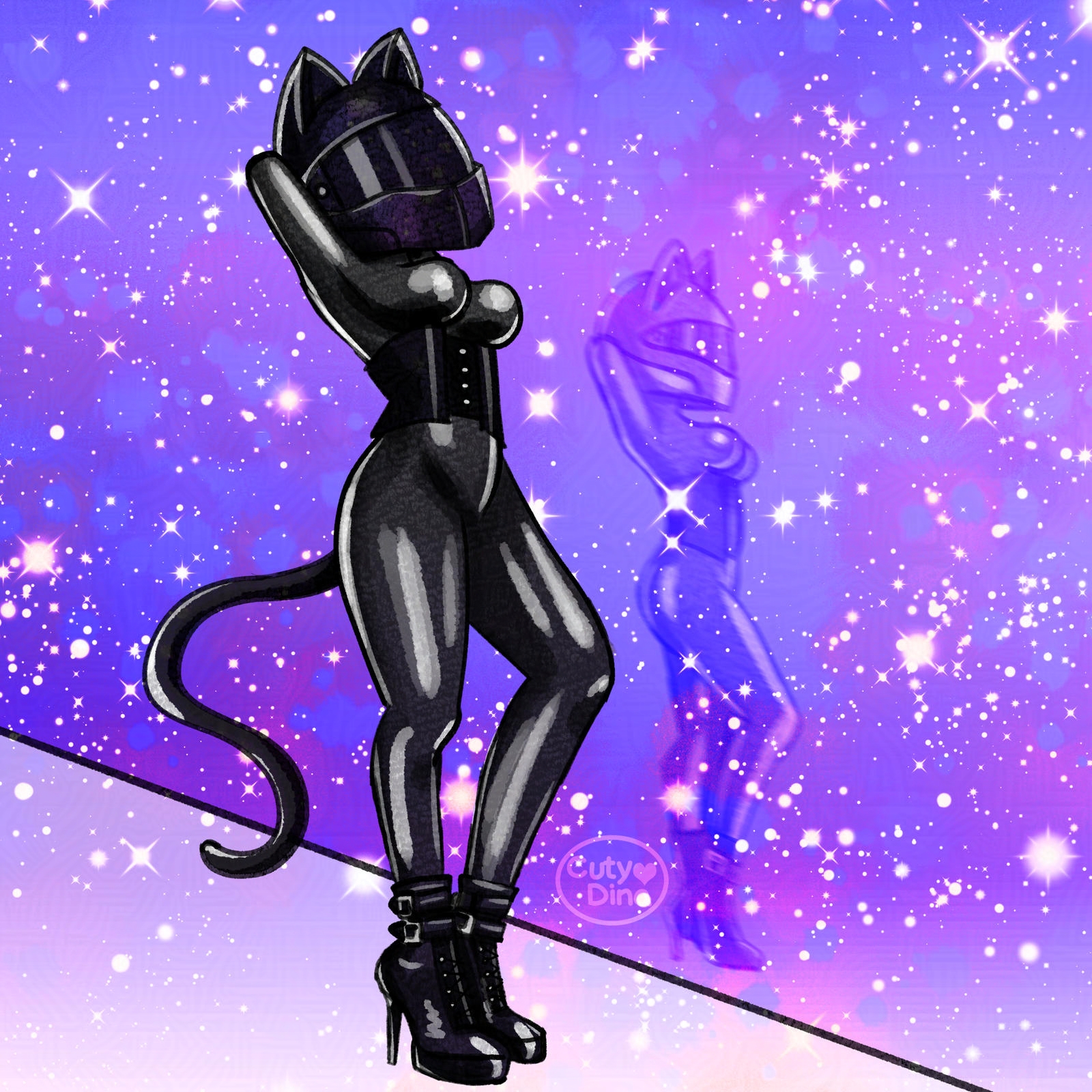 Latex Cat