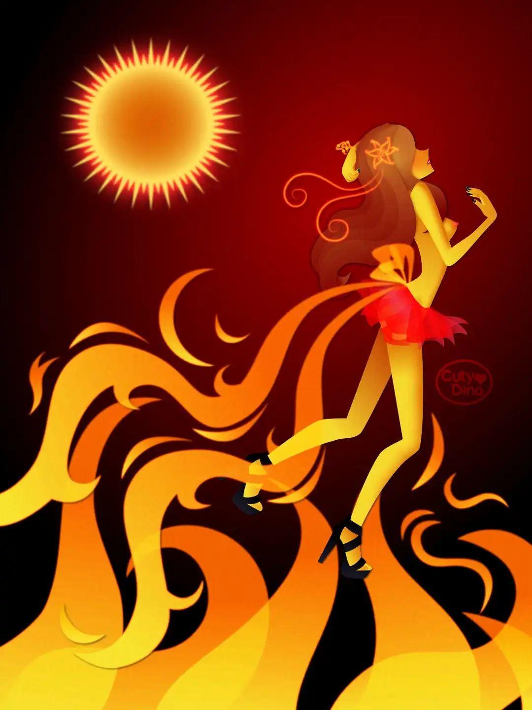 Sun PinUp