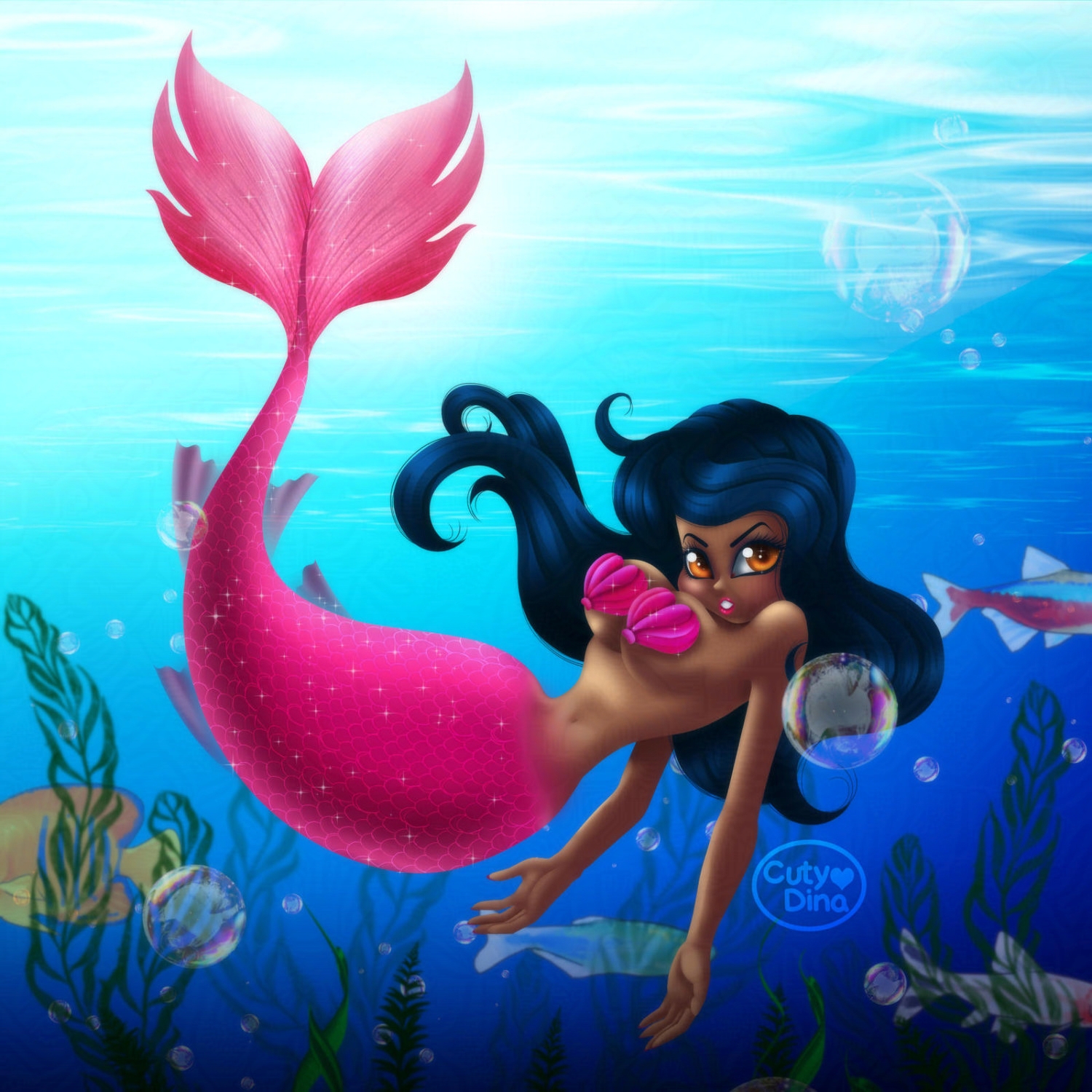 Pinky Mermaid
